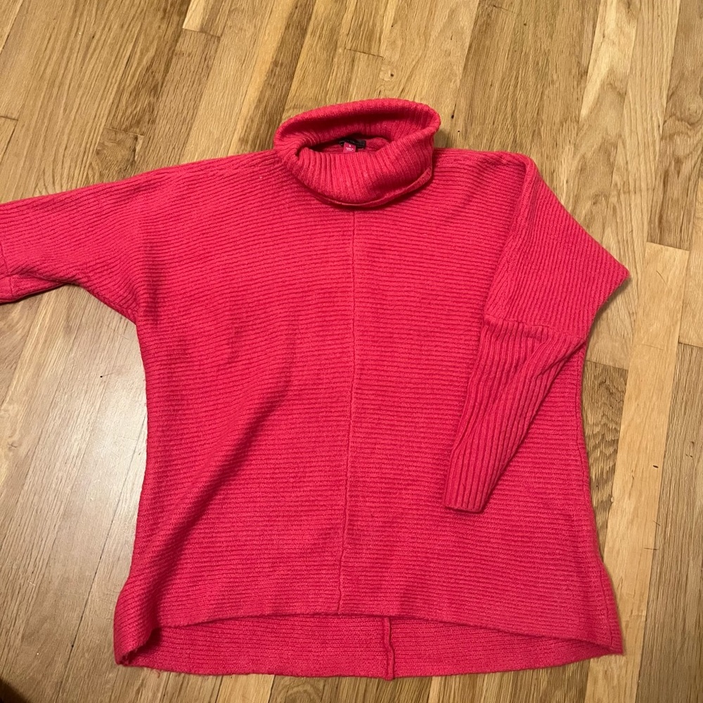Vince Camuto Relaxed Turtleneck Sweater